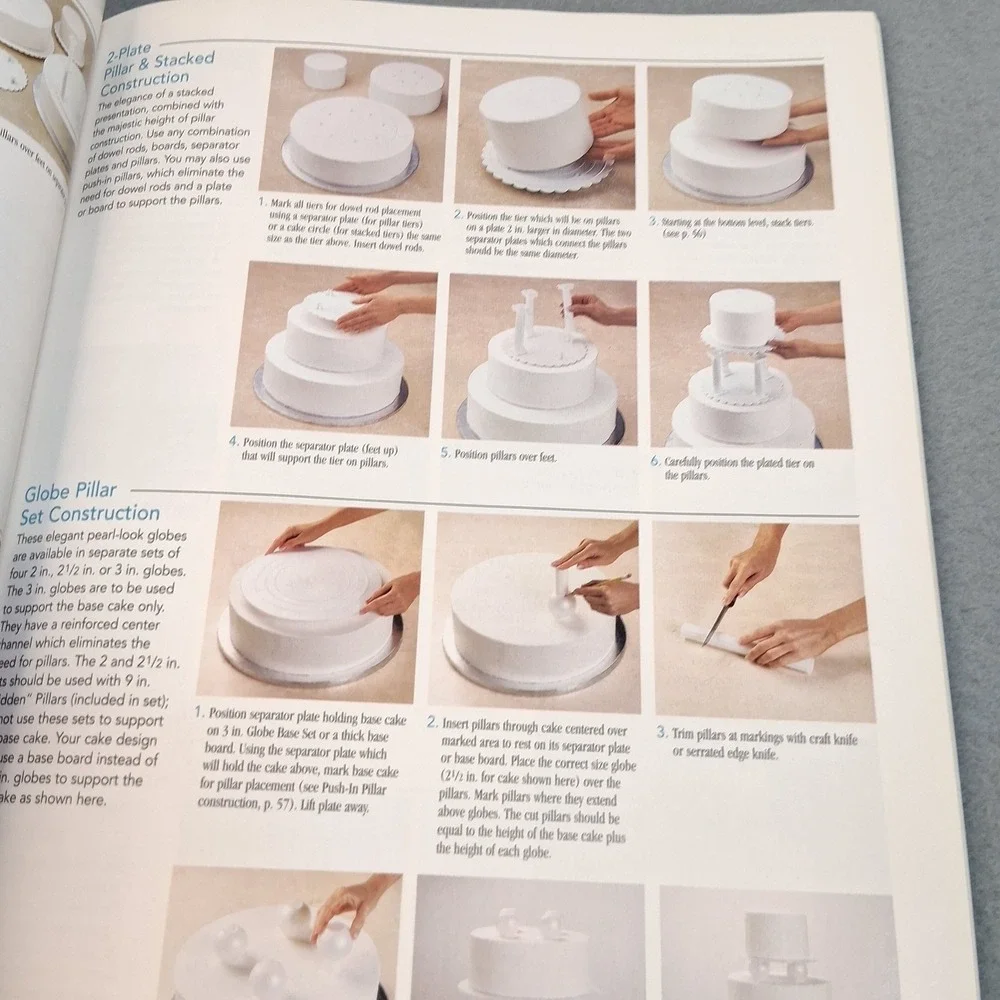 Wilton Tiered Cakes Wilton 2006 Softcover Book Wedding Cake Decorating